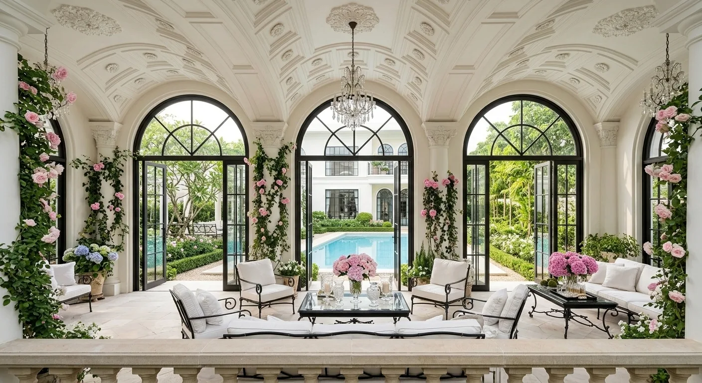 Concept A, Bright White Classical, orangery