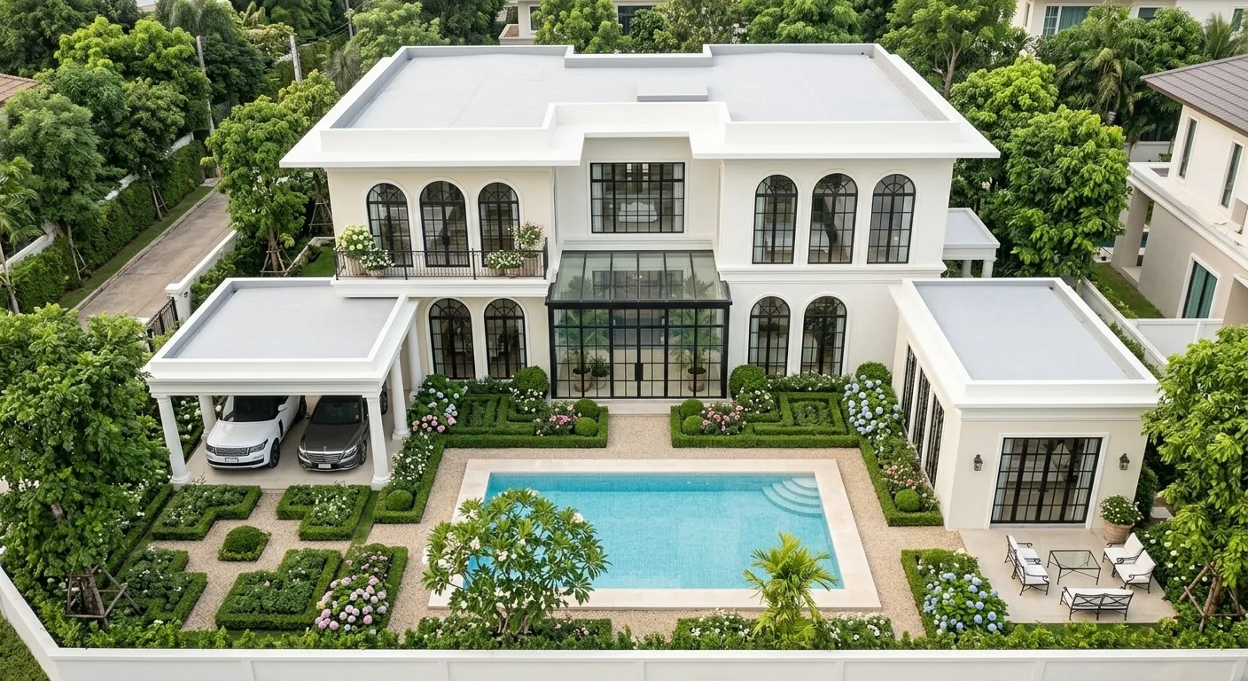 Concept A, Bright White Classical, aerial