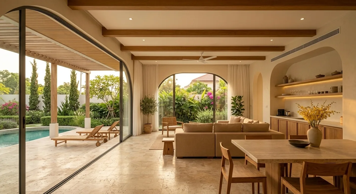 Concept B, living and dining