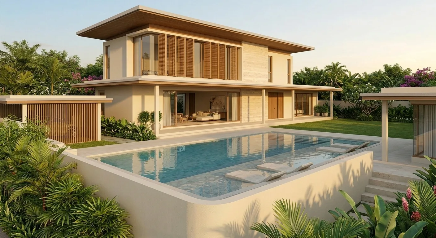 Concept C, pool