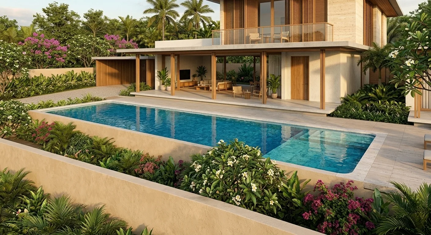 Concept D, pool