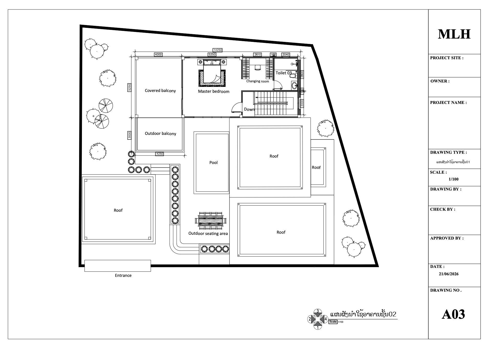 Round 2 Option 1, alternative plan, sheet 03