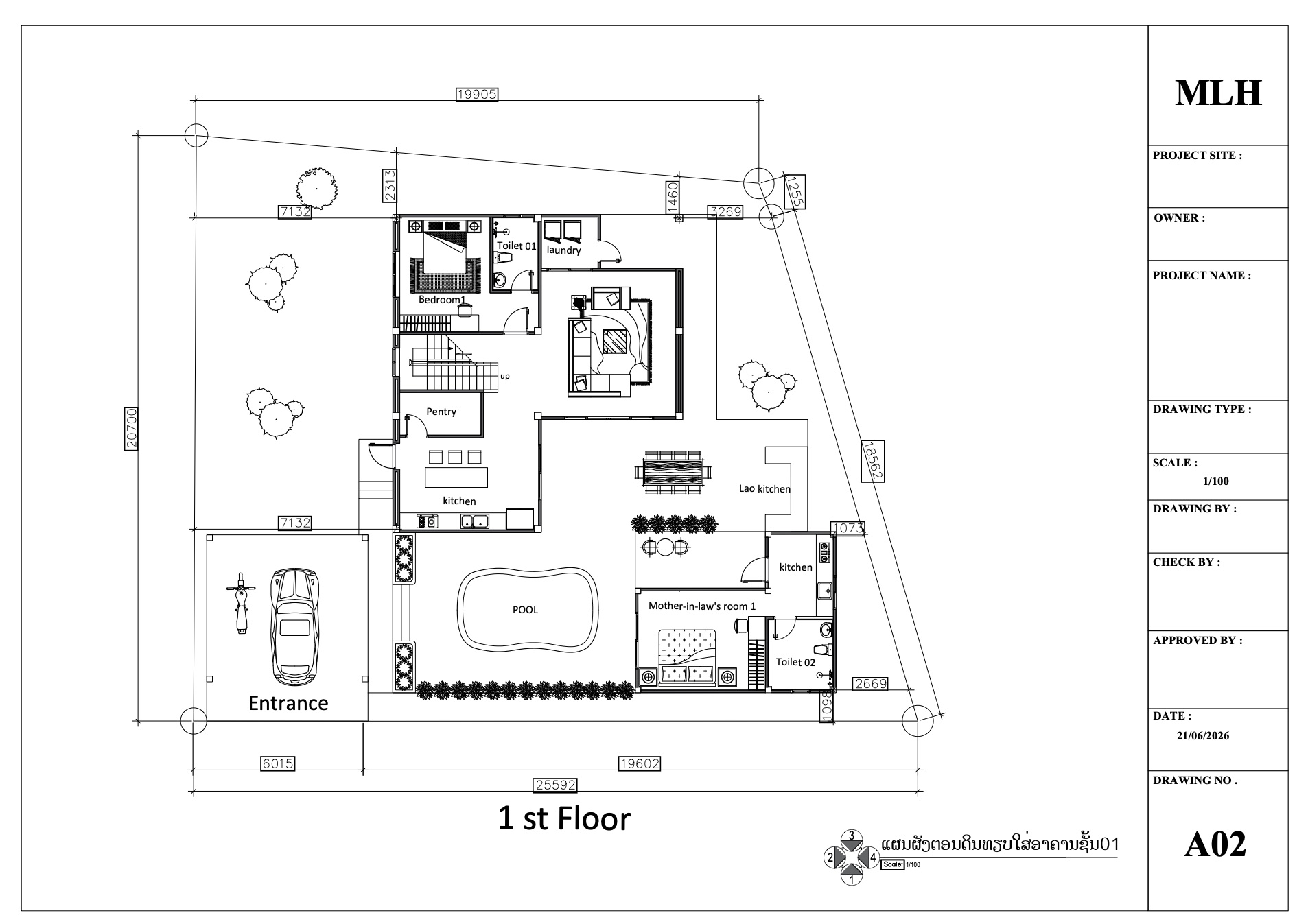 Round 2 Option 2, chosen plan, sheet 01