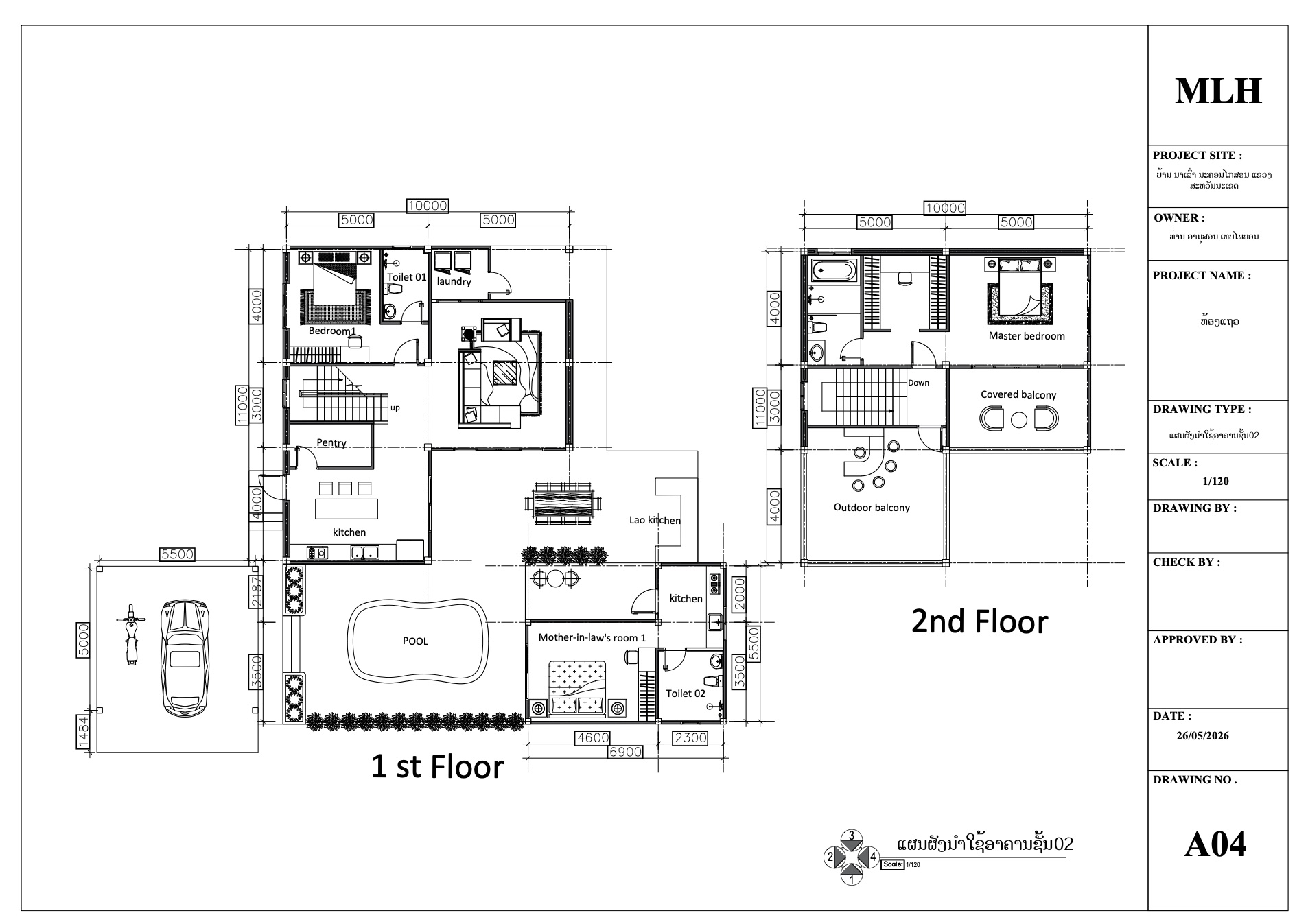 Round 2 Option 2, chosen plan, sheet 03