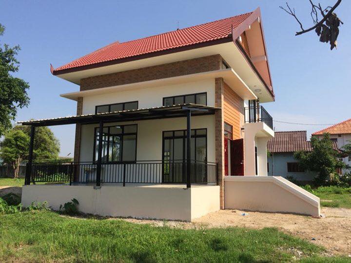 Long elevation along the paddy