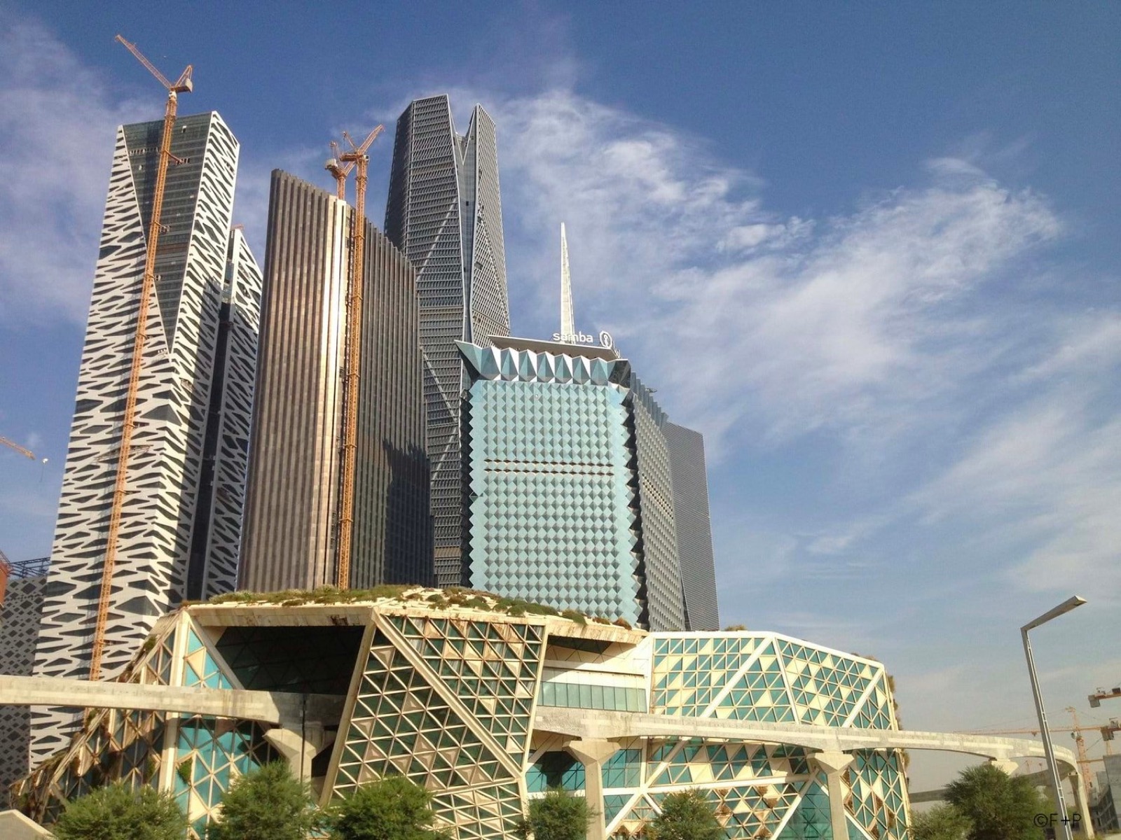 Samba Bank HQ Tower, Riyadh — 40-storey banking headquarters