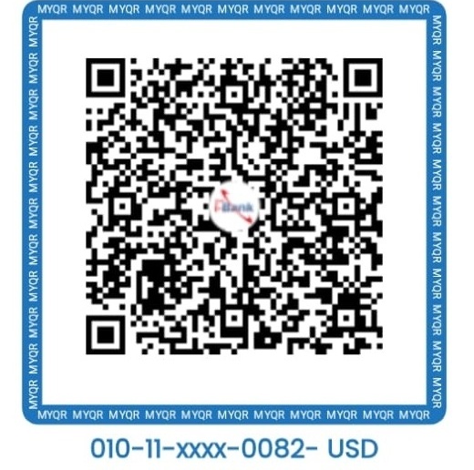 BCEL MyQR — Modern Lao Sole Co., Ltd. — USD account 010-11-xxxx-0082